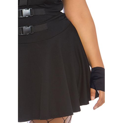  할로윈 용품Leg Avenue Womens Plus Size 2 Piece Sultry Swat Officer