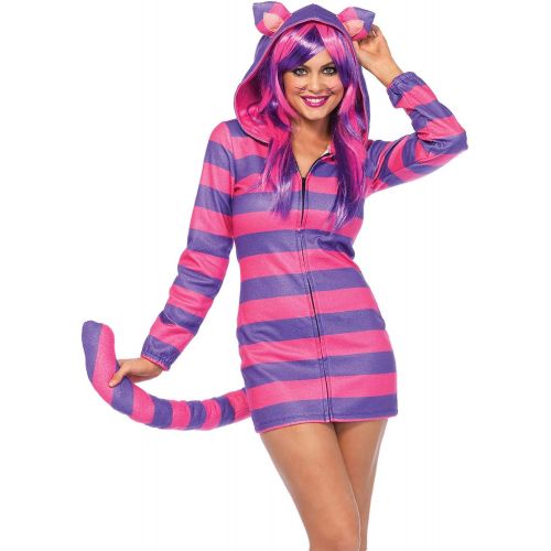  할로윈 용품Leg Avenue Womens Cozy Cheshire Cat Wonderland Halloween Costume