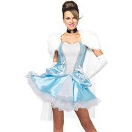 할로윈 용품Leg Avenue Womens 4 Piece Slipper-Less Sweetie Princess Costume