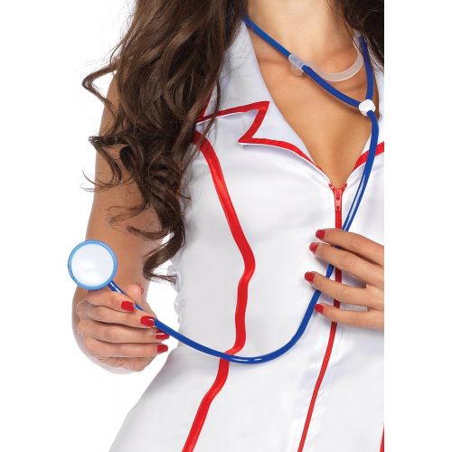  할로윈 용품Leg Avenue Womens 3 Piece Head Nurse Costume