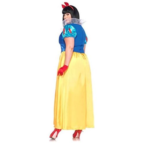  할로윈 용품Leg Avenue Classic Snow White Plus Size Dress Costume