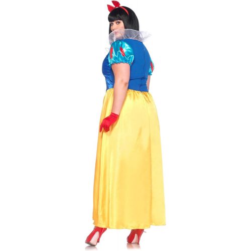  할로윈 용품Leg Avenue Classic Snow White Plus Size Dress Costume