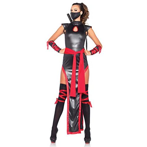  할로윈 용품Leg Avenue Womens 5 Piece Shadow Ninja Costume