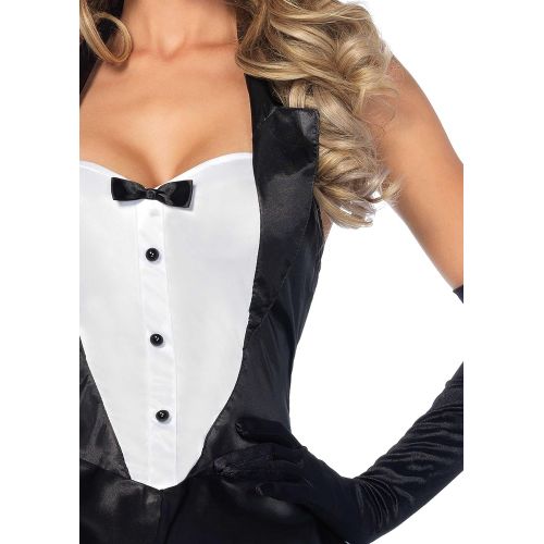  할로윈 용품Leg Avenue Womens 3 Piece Tux And Tails Bunny Tuxedo Costume