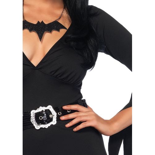  할로윈 용품Leg Avenue Womens Immortal Morticia Mistress of The Dark Costume