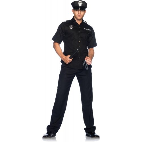  할로윈 용품Leg Avenue Mens Police Officer Costume