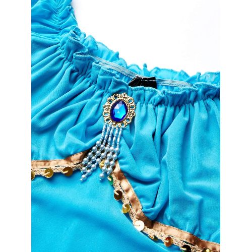  할로윈 용품Leg Avenue Womens 3 Piece Arabian Princess Costume