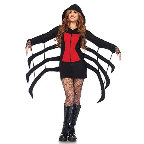  할로윈 용품Leg Avenue Womens Cozy Black Widow Spider Halloween Costume