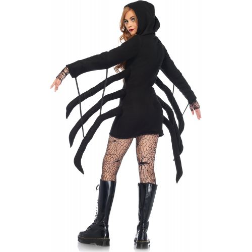  할로윈 용품Leg Avenue Womens Cozy Black Widow Spider Halloween Costume