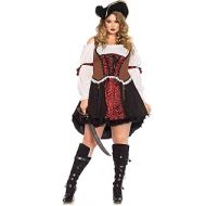 Leg Avenue Womens Plus-Size Ruthless Pirate Wench Costume