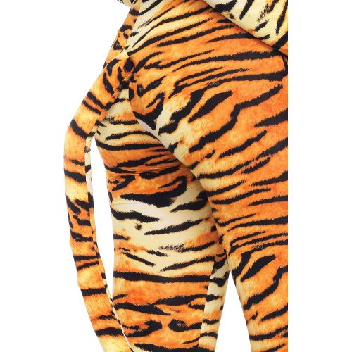  할로윈 용품Leg Avenue Womens 2 Piece Wild Tigress Catsuit Costume
