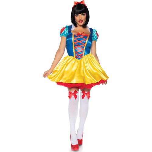  할로윈 용품Leg Avenue Womens 2 Piece Fairytale Snow White Costume