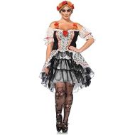 할로윈 용품Leg Avenue Womens Day of The Dead Sugar Skull Costume