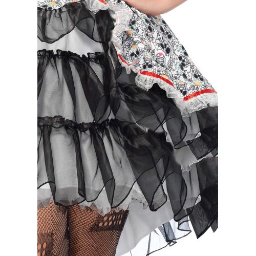  할로윈 용품Leg Avenue Womens Day of The Dead Sugar Skull Costume