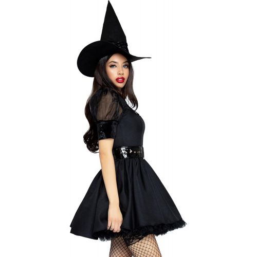  할로윈 용품Leg Avenue Womens Classic Bewitching Witch Halloween Costume