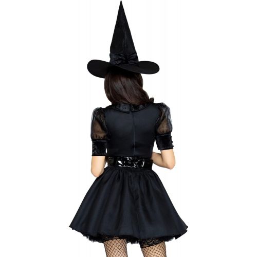  할로윈 용품Leg Avenue Womens Classic Bewitching Witch Halloween Costume