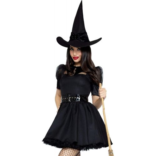  할로윈 용품Leg Avenue Womens Classic Bewitching Witch Halloween Costume