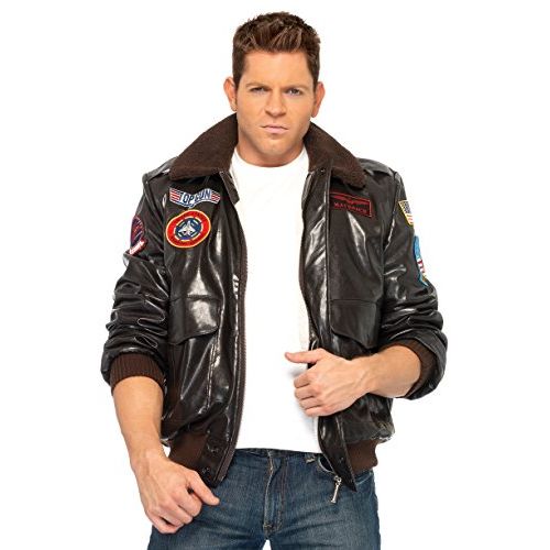  할로윈 용품Leg Avenue Mens Licensed Top Gun Bomber Jacket