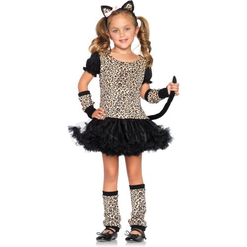  할로윈 용품Leg Avenue Childrens Little Leopard Costume, Medium