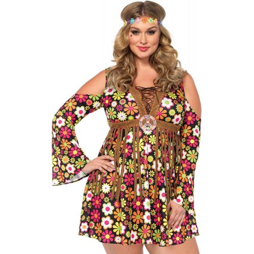  할로윈 용품Leg Avenue Groovy Hippie 60s Costume