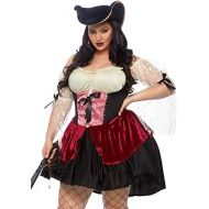 Leg Avenue Womens Plus-Size Wicked Wench Costume