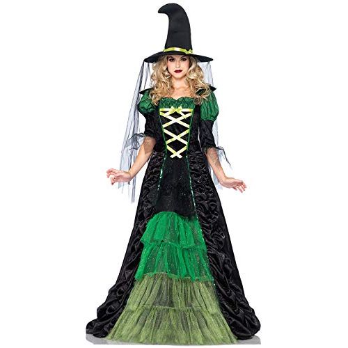  할로윈 용품Leg Avenue Womens 2 Piece Storybook Witch Costume