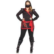 Leg Avenue Womens Plus-Size 4 Piece Ninja Assassin Costume