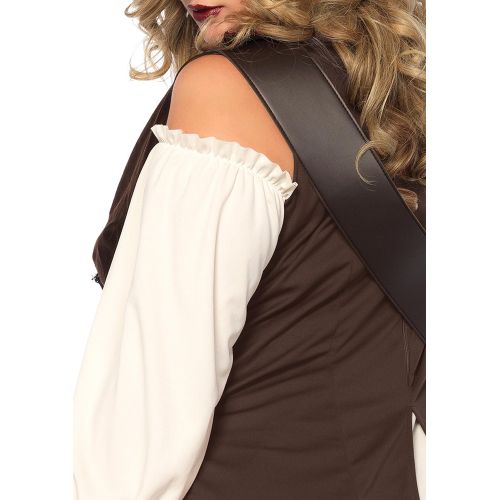  할로윈 용품Leg Avenue Womens Plus Size Pirate Captain Costume