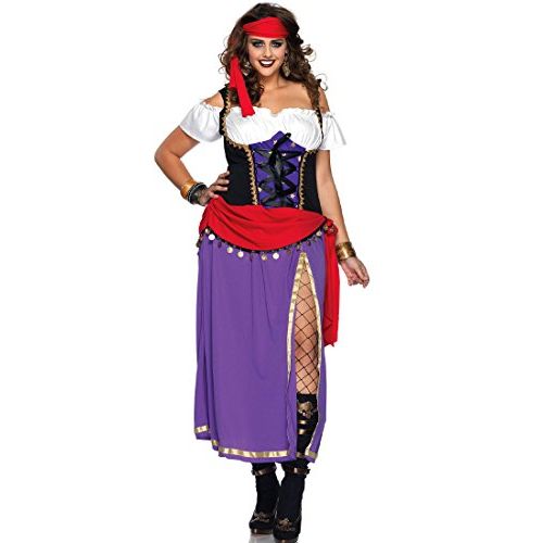  할로윈 용품Leg Avenue Traveling Gypsy Plus Size Adult Costume - Plus Size 1X/2X