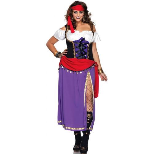  할로윈 용품Leg Avenue Traveling Gypsy Plus Size Adult Costume - Plus Size 1X/2X