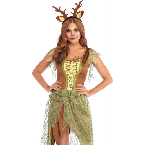  할로윈 용품Leg Avenue Womens Woodland Fawn Halloween Costume