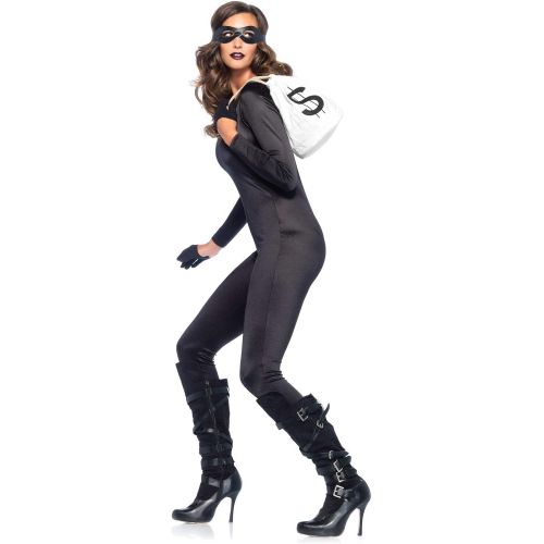  Leg+Avenue Leg Avenue Womens Spandex Catsuit Costume