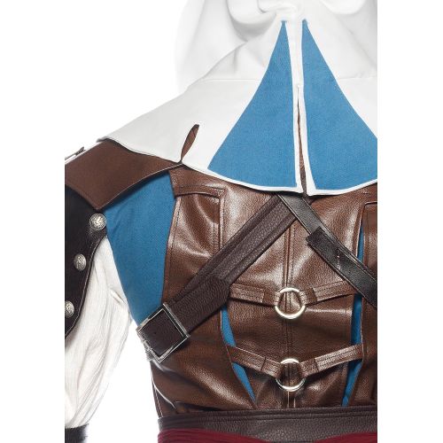  Leg+Avenue Leg Avenue Mens Assassins Creed 9 Piece Edward Deluxe Costume Cosplay