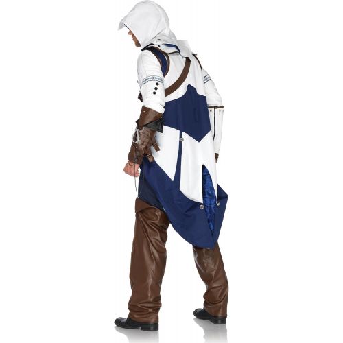  Leg+Avenue Leg Avenue Mens Assassins Creed 5 Piece Connor Deluxe Costume Cosplay