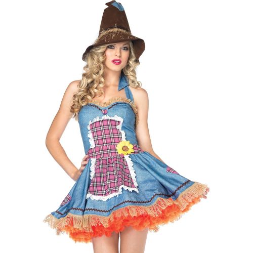  Leg+Avenue Leg Avenue Womens Sunflower Scarecrow Costume