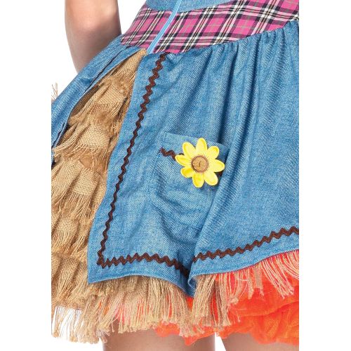  Leg+Avenue Leg Avenue Womens Sunflower Scarecrow Costume