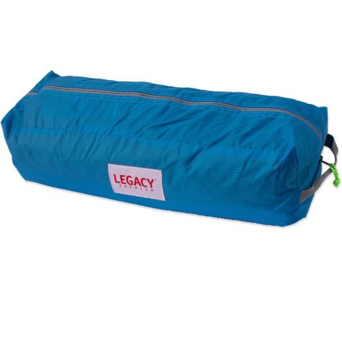  Legacy Premium Food Storage Camping Hammock Tent - Parachute Nylon - Portable, 1 Person Compact Backpacking - Outdoor & Emergency Gear - Tree Straps, Tie Ropes, Mosquito Net, Rain