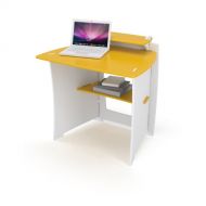 Legare 34-Inch Kids Desk, Yellow and White
