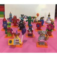 Toys & Hobbies Lego Collectible Minifigures Series 18 (complete, NO POLICEMAN)