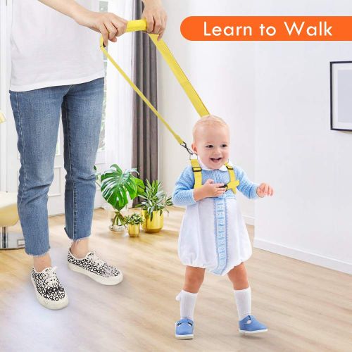  [아마존베스트]Lehoo Castle Toddler Leash for Walking, Toddler Safety Harnesses Leashes, Safety Harness with Lock for Kids, Anti Lost Wrist Link Safety Wrist Link for Toddlers (Lion)