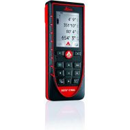 Leica Geosystems Leica DISTO E7500i 660ft Laser Distance Measure w/Bluetooth & DISTO Sketch iPad iPhone App, Black/Red