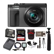 Panasonic DC-ZS70K Lumix 20.3MP, 4K Touch 3 LCD, 180 Degree Display, Panasonic Battery/Charger Pack Bundle