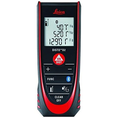  [아마존베스트]Leica Geosystems Leica DISTO E7500i 660ft Laser Distance Measure w/Bluetooth & DISTO Sketch iPad iPhone App, Black/Red & DISTO D2 New 330ft Laser Distance Measure with Bluetooth 4.