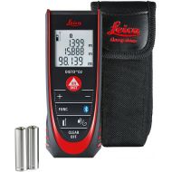 [아마존베스트]Leica Geosystems Leica DISTO D2 New 100m/330ft Metric Imperial Laser Distance Measure with Bluetooth 4.0 - Black/Red