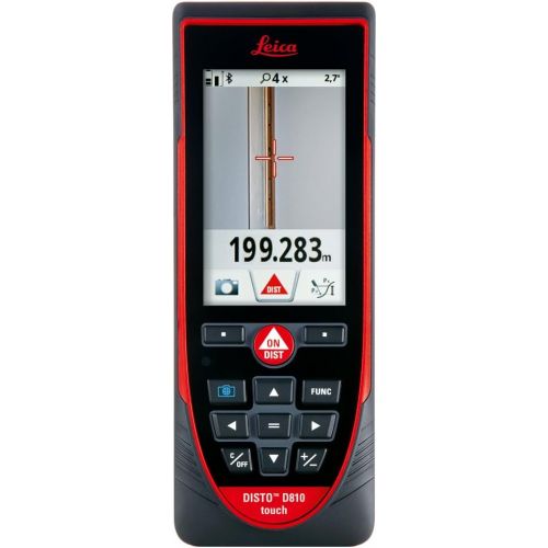  [아마존베스트]Leica Geosystems 38960-PE Leica DISTO D810 Touch Laser Distance Measurer Package Includes Leica DISTO D810 Touch, Tripod, Adapter, & Rugged Carrying Case