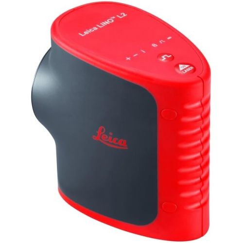  [아마존베스트]Leica Geosystems Leica LINO L2 Laser Level Self Leveling Cross Line with Pulse, Red/Black