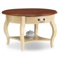 Leick Furniture Leick French Countryside Round Storage Coffee Table - Ivory