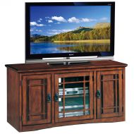 Leick Furniture Leick Riley Holliday Mission Tall TV Stand, 50-Inch, Oak