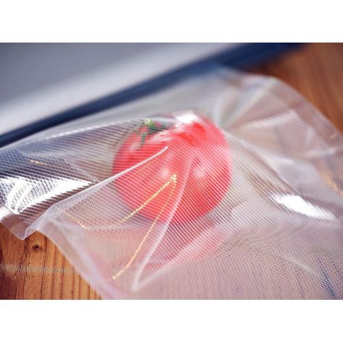  [아마존베스트]Leifheit Vacuum Bags 20 x 30 cm, 50 Vacuum Bags for Preserving Food, Suitable for Freezing, Vacuum Bags, BPA-Free, Boil-Resistant, Sous Vide and Microwave, Includes 56 Labels