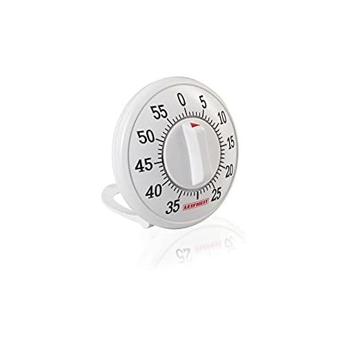  [아마존베스트]Leifheit Comfortline Signtaure Kitchen Timer Plastic White 60 minutes